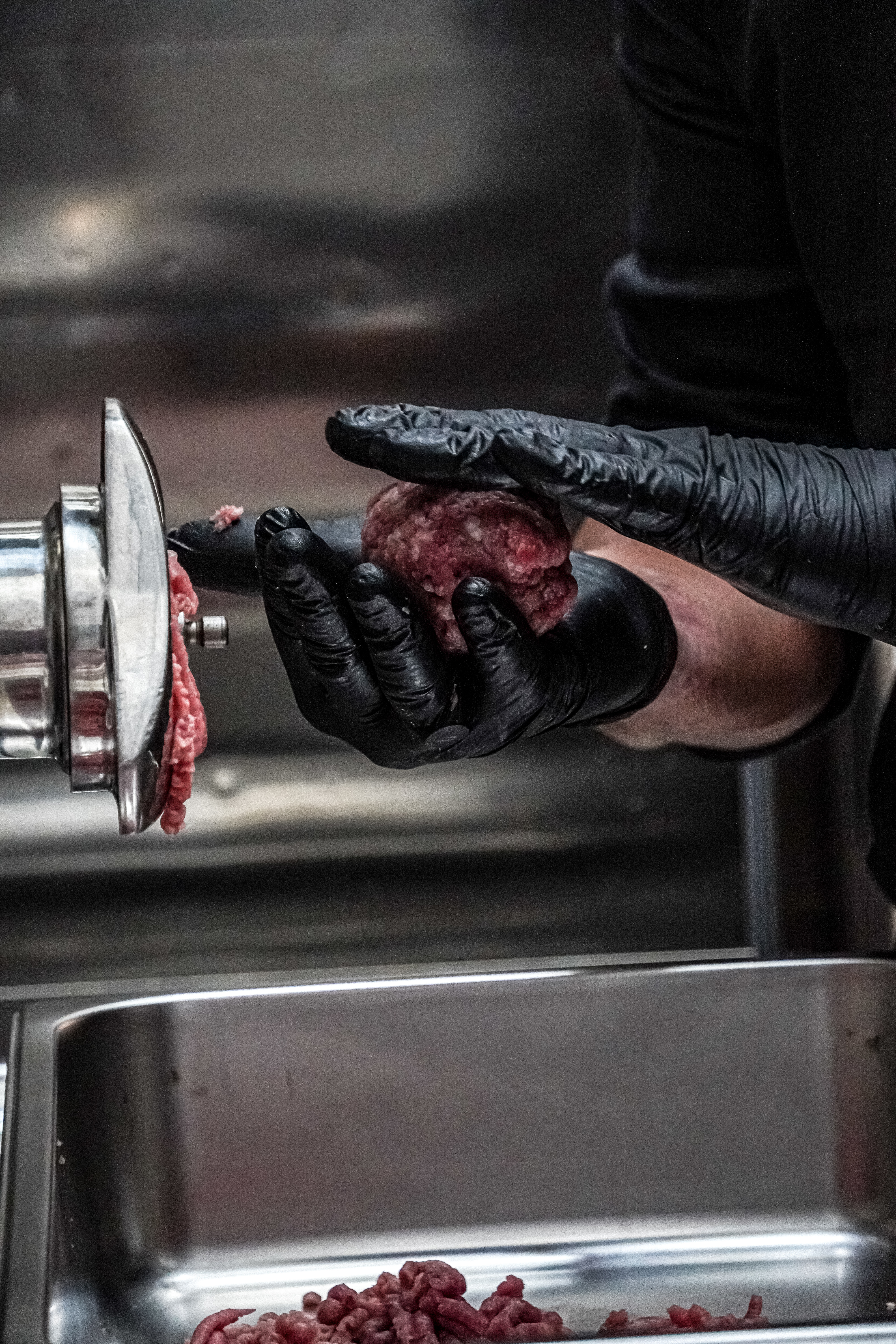 Pallina di carne prima dello smash